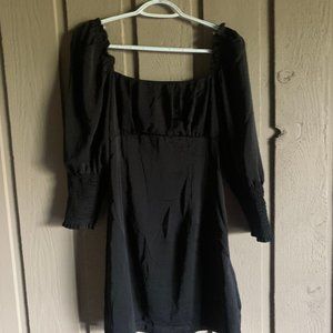 Black Long Sleeve mini dress